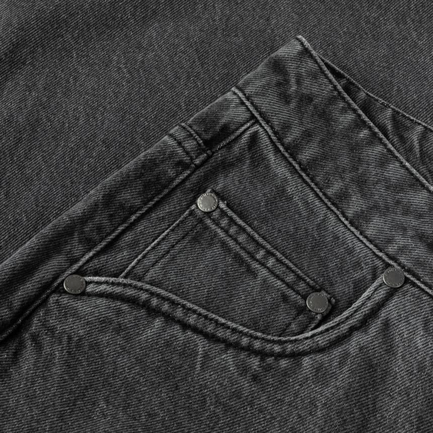 Dime Classic Denim Pants | Faded Black - HORRIBLE'S PROJECT