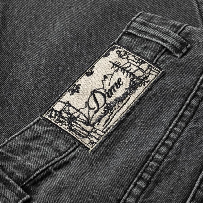 Dime Classic Denim Pants | Faded Black - HORRIBLE'S PROJECT