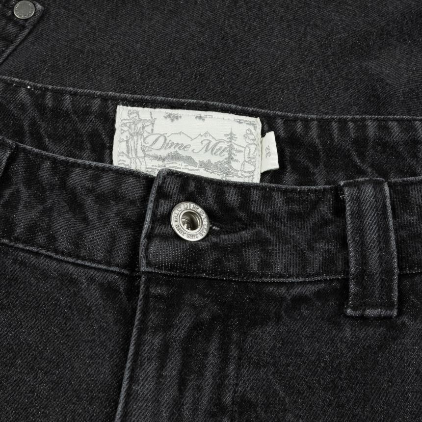 Dime Classic Baggy Denim Pants | サンドブラストブラック