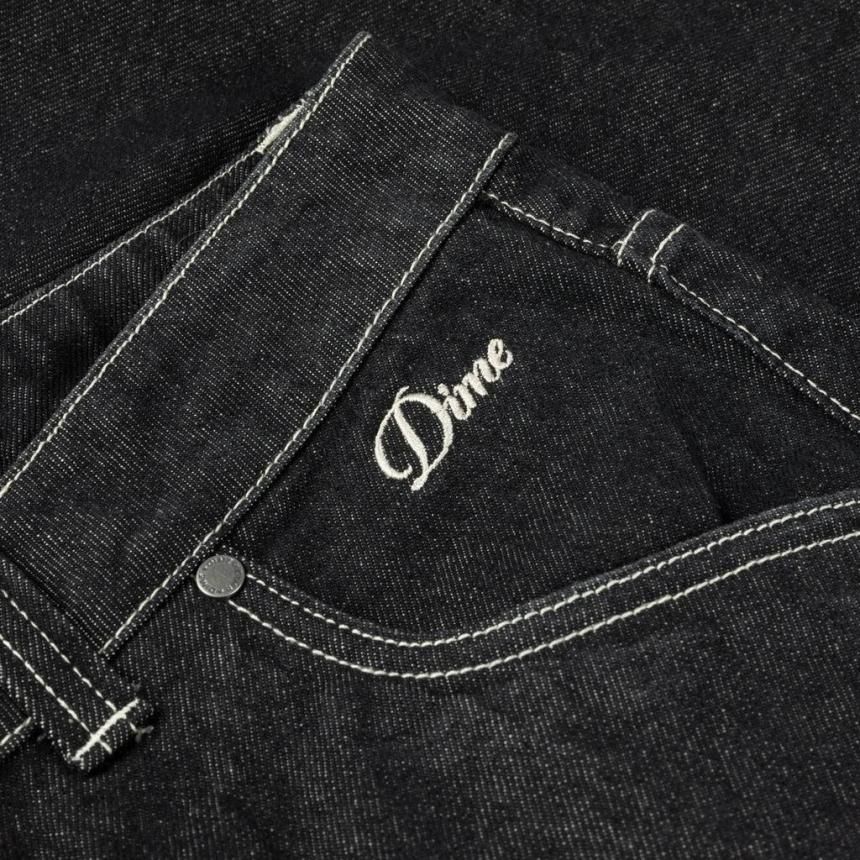 Dime Classic Denim Shorts | ブラックデニム - HORRIBLE'S