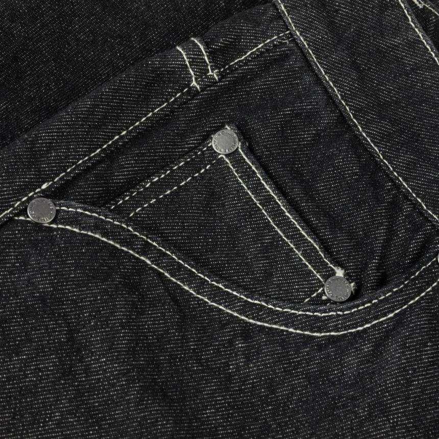 Dime ダークデニム ショートパンツ Dime Classic Denim Shorts | ブラックデニム - HORRIBLE'S