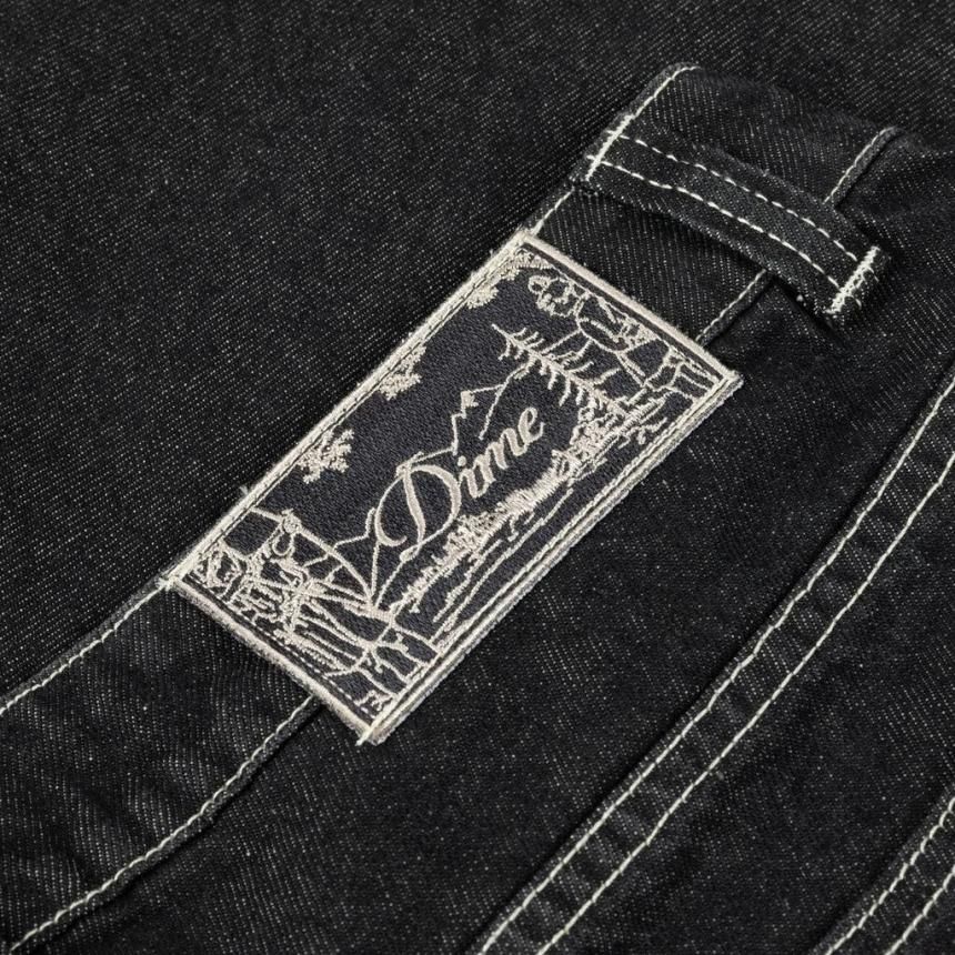 Dime Classic Denim Shorts | ブラックデニム - HORRIBLE'S PROJECT