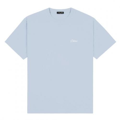 <img class='new_mark_img1' src='https://img.shop-pro.jp/img/new/icons5.gif' style='border:none;display:inline;margin:0px;padding:0px;width:auto;' />Dime Cursive Small Logo T-Shirt / Blue Fog ( T / Ⱦµ)