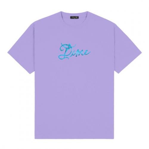 <img class='new_mark_img1' src='https://img.shop-pro.jp/img/new/icons5.gif' style='border:none;display:inline;margin:0px;padding:0px;width:auto;' />Dime Satin T-Shirt / Iris ( T / Ⱦµ)