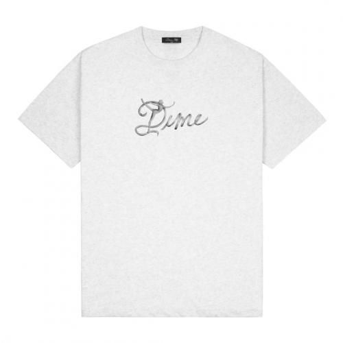 <img class='new_mark_img1' src='https://img.shop-pro.jp/img/new/icons5.gif' style='border:none;display:inline;margin:0px;padding:0px;width:auto;' />Dime Satin T-Shirt / Ash ( T / Ⱦµ)