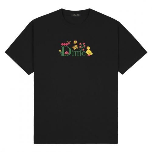 <img class='new_mark_img1' src='https://img.shop-pro.jp/img/new/icons5.gif' style='border:none;display:inline;margin:0px;padding:0px;width:auto;' />Dime Classic Cross Stitch T-Shirt / Black ( T / Ⱦµ)
