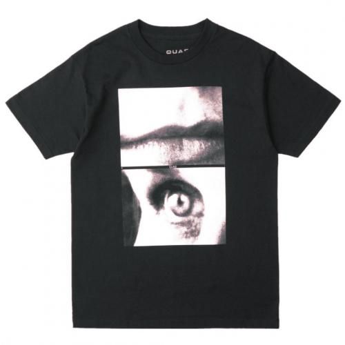10%OFFQUSASI SENSE TEE / BLACK ( T/Ⱦµ)