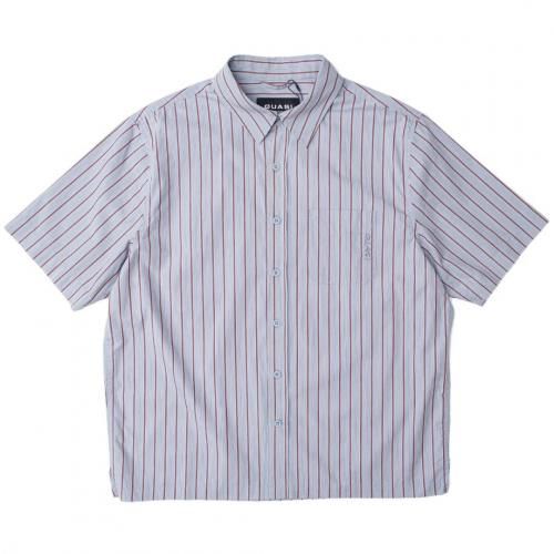 <img class='new_mark_img1' src='https://img.shop-pro.jp/img/new/icons5.gif' style='border:none;display:inline;margin:0px;padding:0px;width:auto;' />QUASI KALVIN SHORT SLEEVE BUTTON UP SHIRT / BLUE ( Ⱦµ)