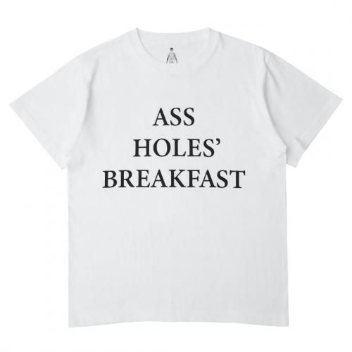 <img class='new_mark_img1' src='https://img.shop-pro.jp/img/new/icons5.gif' style='border:none;display:inline;margin:0px;padding:0px;width:auto;' />400BLOWS assholes breakfast TEE / WHITE (TORIOTOKO T)