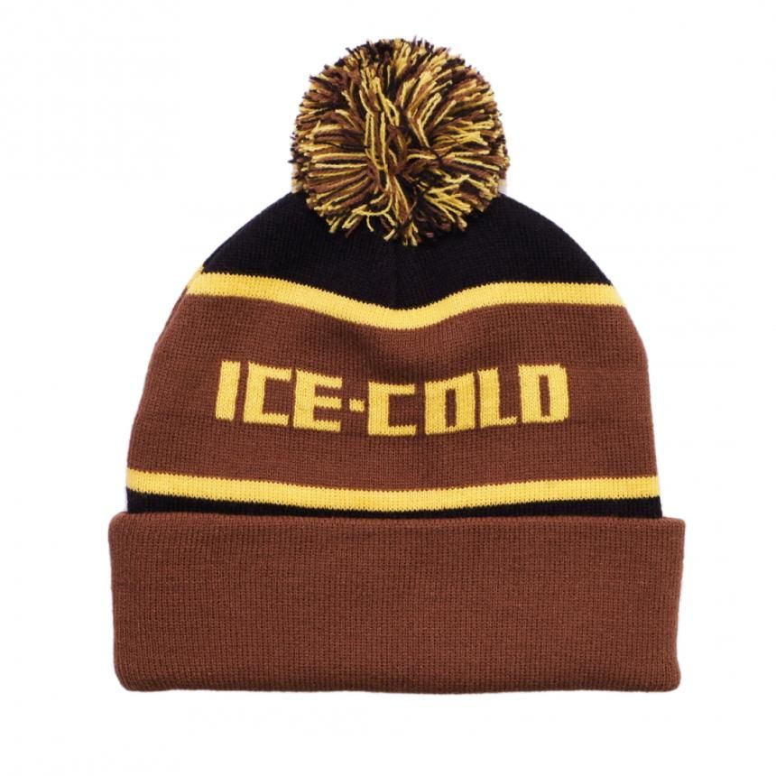 ANTI HERO ICE COLD POMビーニー | ブラック/ブラウン/ゴールド