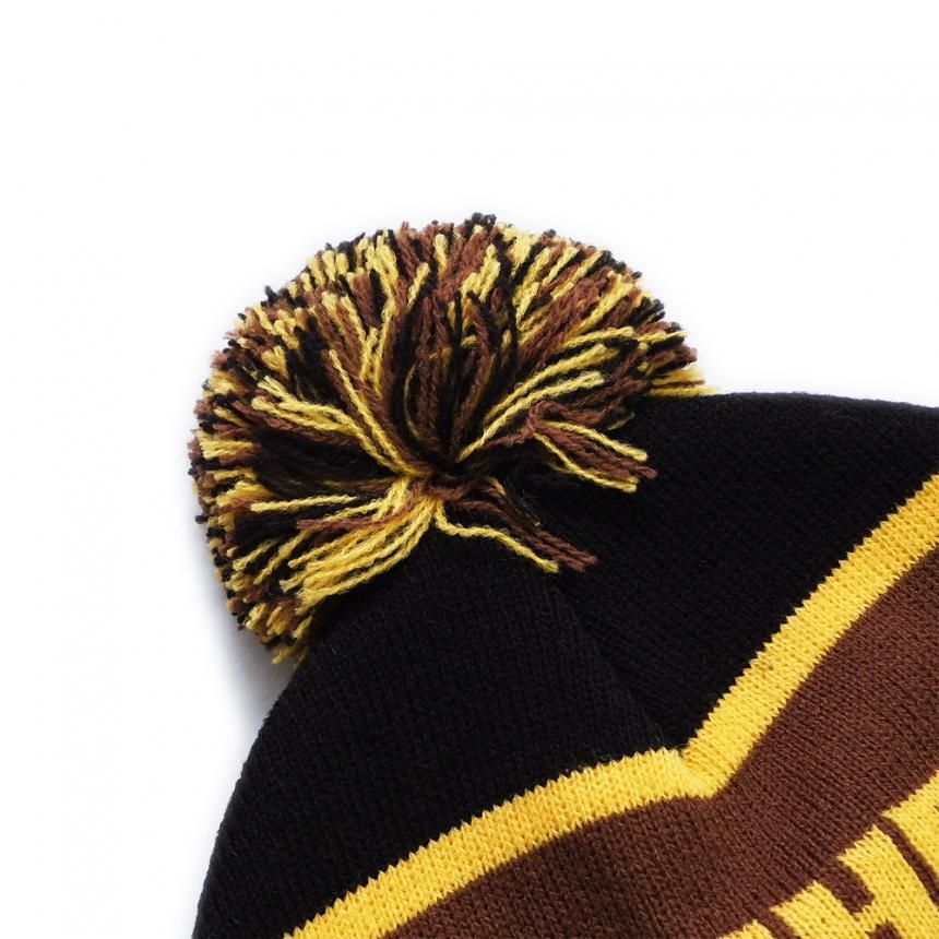 ANTI HERO ICE COLD POMビーニー | ブラック/ブラウン/ゴールド