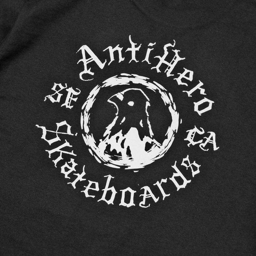 ANTI HERO PIGEON T-SHIRT | ブラック - HORRIBLE'S PROJECT