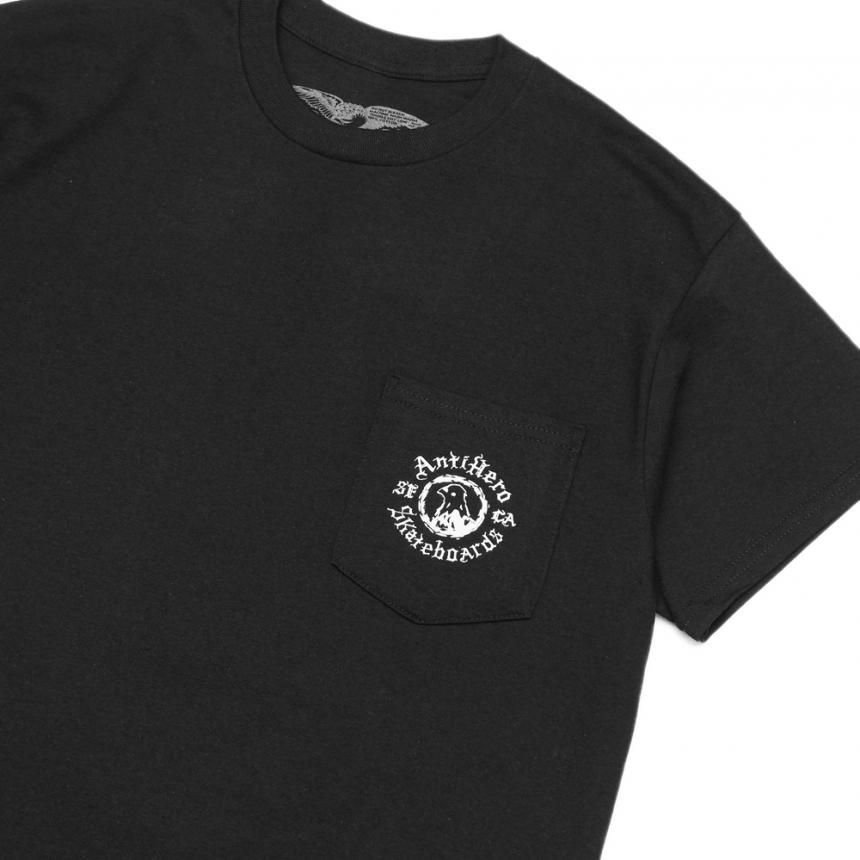 ANTI HERO PIGEON T-SHIRT | ブラック - HORRIBLE'S PROJECT