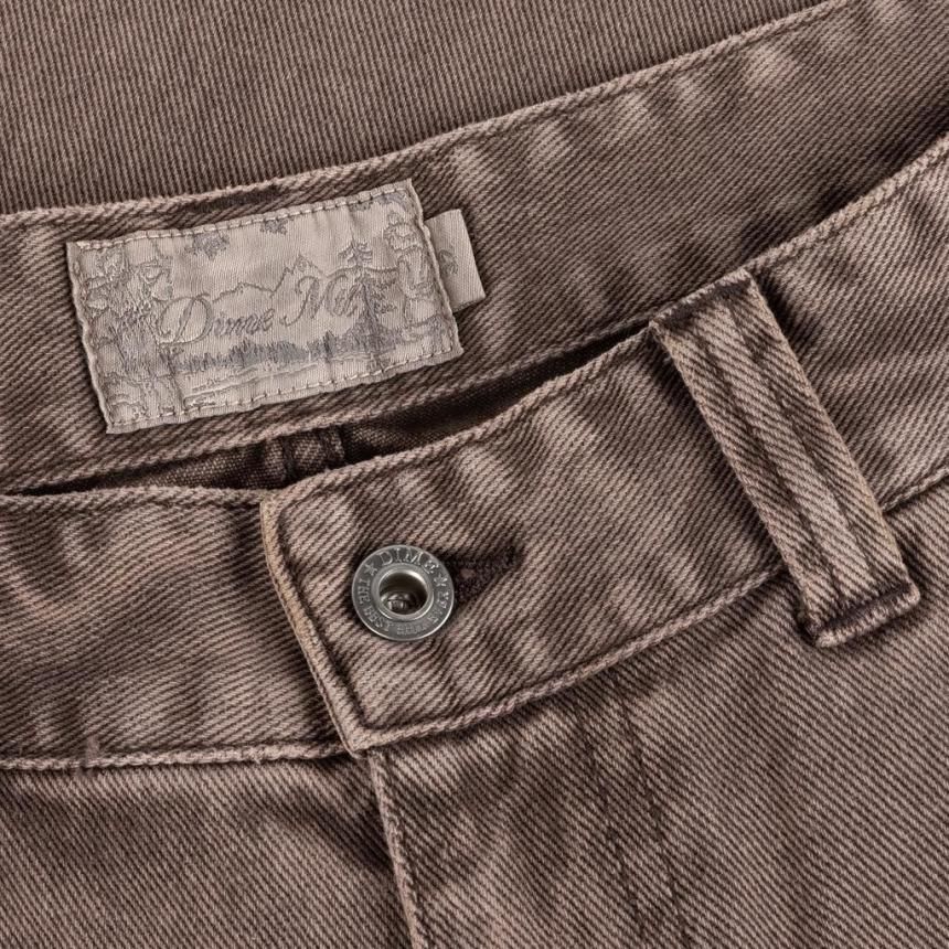【正規品】 Dime デニム　brown ブラウン M Dime Baggy Denim Pants / BROWN (ダイム デニムパンツ