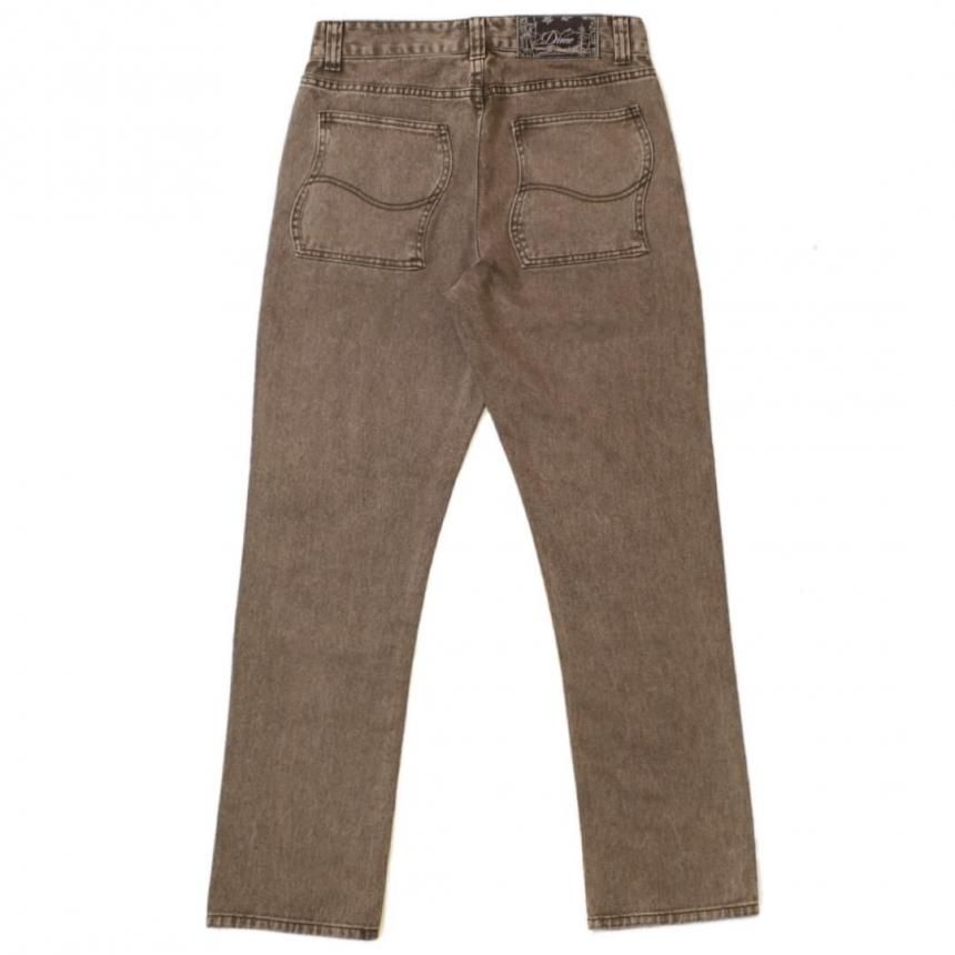 【正規品】 Dime デニム　brown ブラウン M Dime Baggy Denim Pants / BROWN (ダイム デニムパンツ