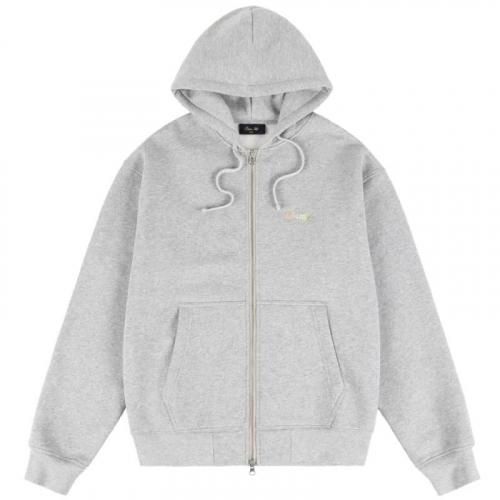 Dime Friends Zip Hoodie / Heather Gray ( åץѡ / å)