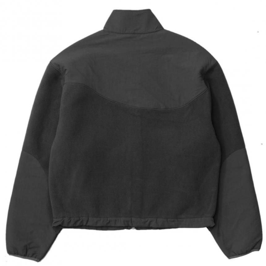 Dime Heavyweight Fleece Jacket | Black - HORRIBLE'S PROJECT