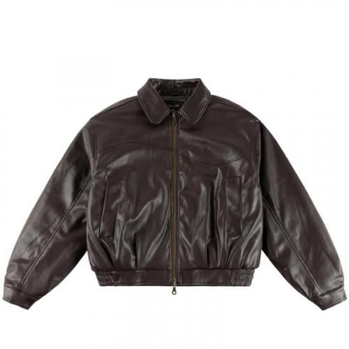 Dime Debossed Wavy Jacket / Brown ( 쥶㥱å)