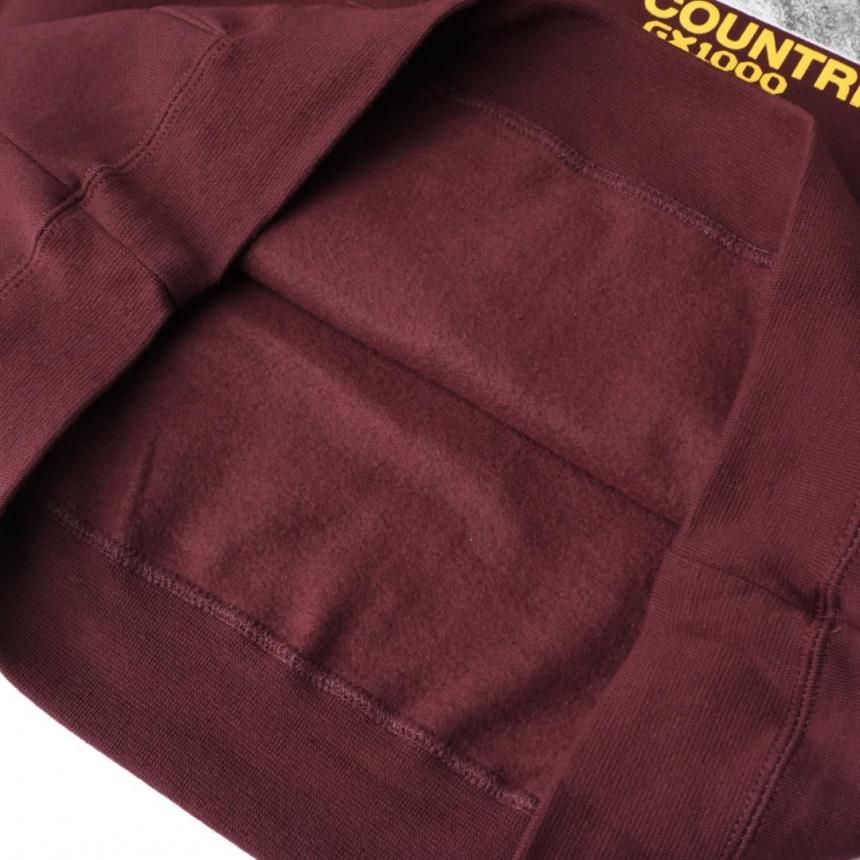 GX1000 BOMB HILLS HOODIE | BURGUNDY - HORRIBLE'S PROJECT