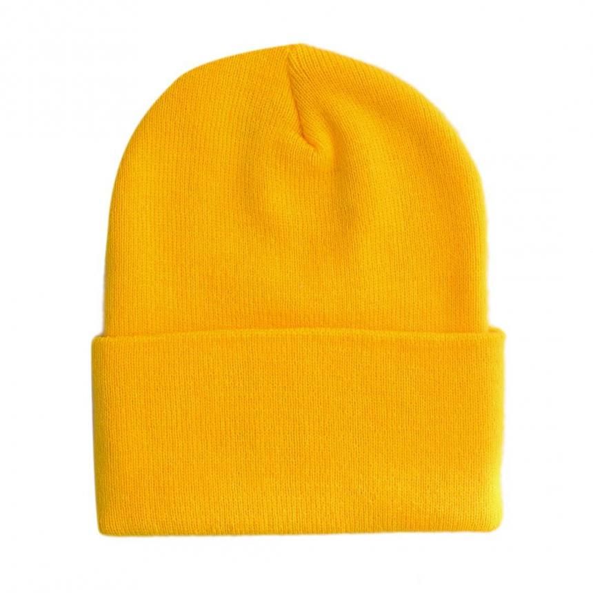 FUCKING AWESOME THREE SPIRAL CUFF BEANIE / GOLD (ファッキン