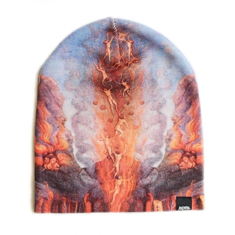 DIME ストライプ　ビーニー Dime - 【残りわずか】Cursive Fold Beanie | ACRMTSM ONLINE STORE