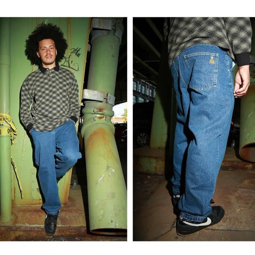 THEORIES SCRIBBLE JEANS / WASHED BLUE（セオリーズ デニム