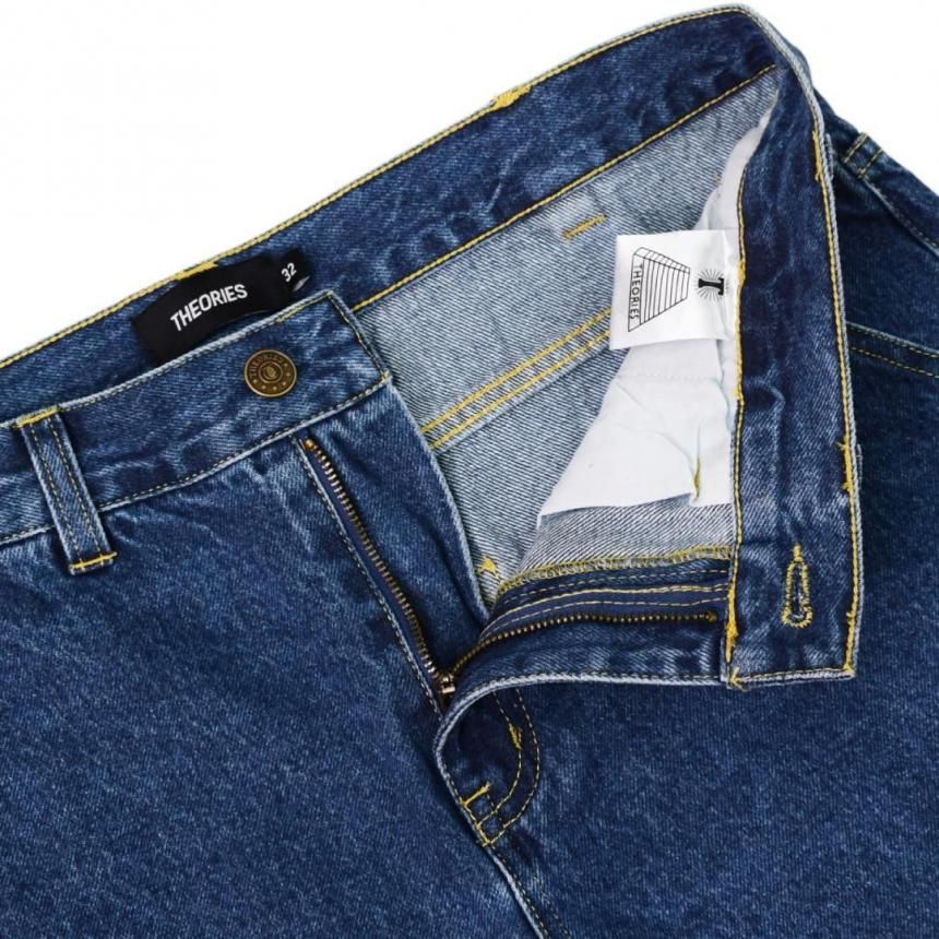 THEORIES SCRIBBLE JEANS / WASHED BLUE（セオリーズ デニム