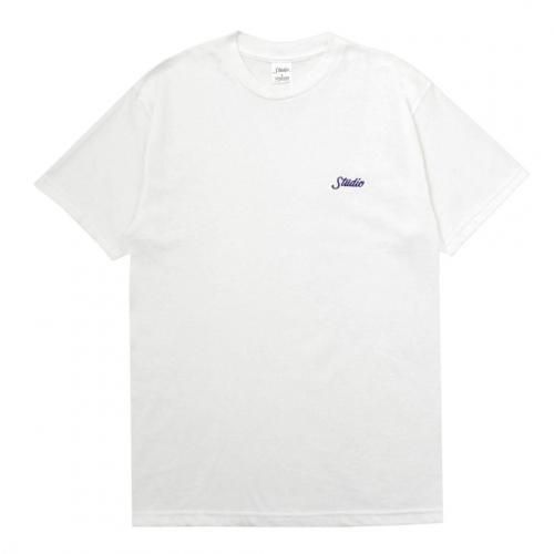 STUDIO SMALL SCRIPT TEE / WHITE (ȥǥ T)