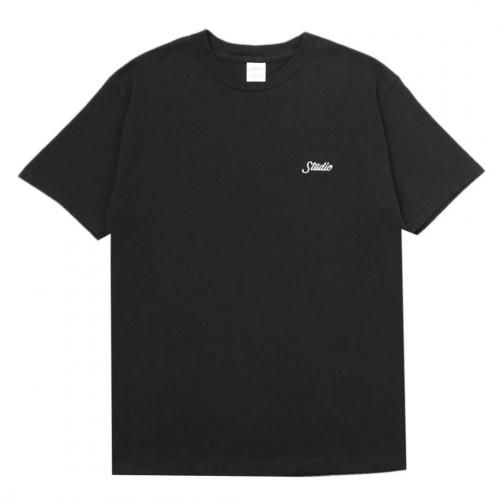 STUDIO SMALL SCRIPT TEE / BLACK (ȥǥ T)