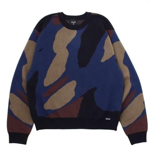 QUASI RAYMOND SWEATER / NAVY ( ˥åȥ)