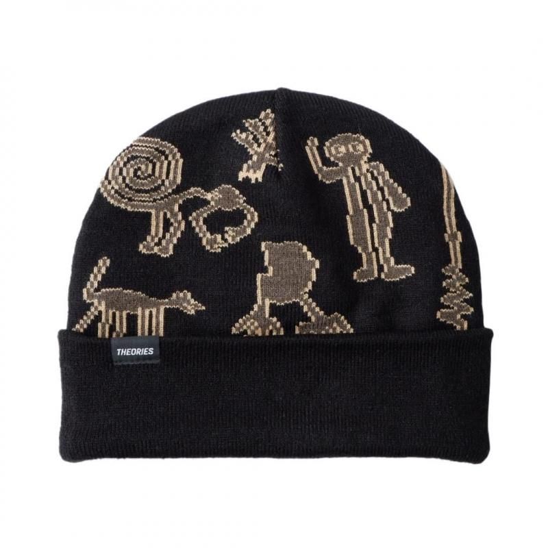 THEORIES NAZCA BEANIE / BLACKʥ꡼ ӡˡ/˥åȥåס