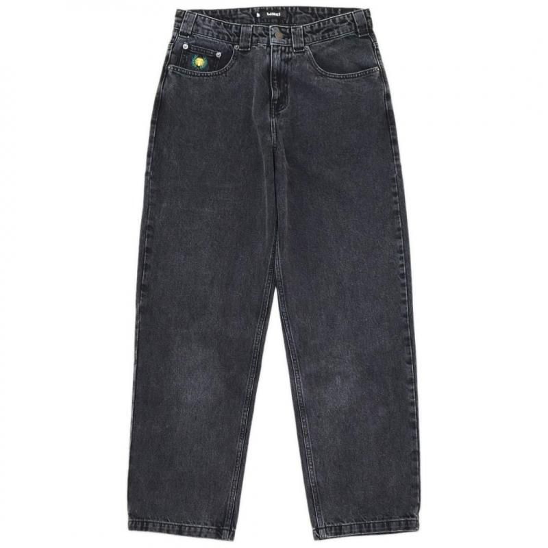 THEORIES PLAZA DENIM PANT / WASHED BLACKʥ꡼ ǥ˥ѥġˡ