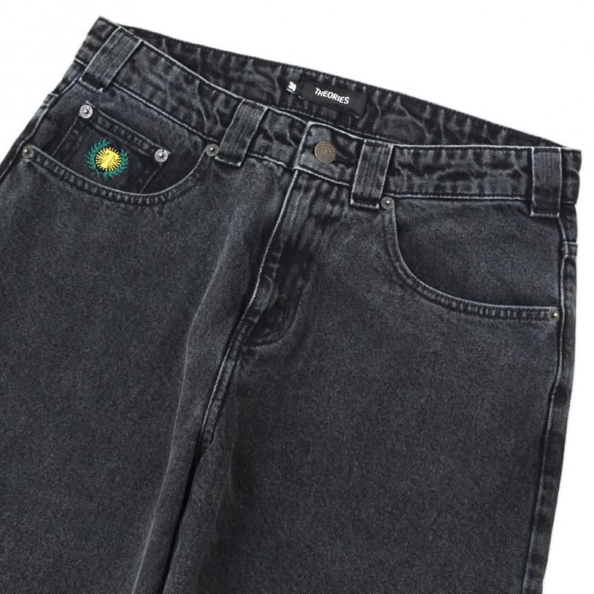 THEORIES PLAZA DENIM PANT | WASHED BLACK - HORRIBLE'S PROJECT