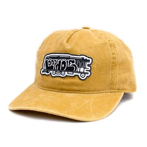 LOOP HOLE LOOPTRAIN HAT / MUSTARD (롼ץۡ 5ѥͥ륭å)