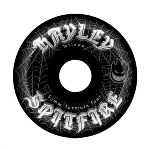 SPIT FIRE Hayley Wilson WEBBED PRO F4  WHEEL (BLACK) 99DU/53mm (ԥåȥե F4 饷å ϡɥ)
