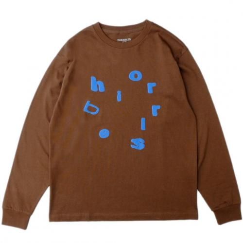 HORRIBLE'S SPOT L/S T-SHIRT / BROWN (ۥ֥륺 Ĺµ /󥰥꡼ T)