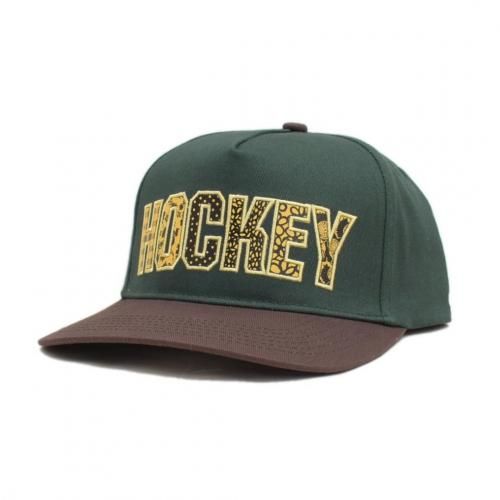 HOCKEY ETHEL CAP / DARK GREEN/BROWN (ۥå 5ѥͥ륭å)