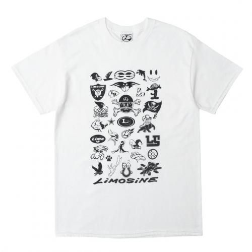LIMOSINE LIMO TEAMS TEE / WHITE (⥸ T)