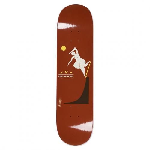 Polar Skate Co Oskar Rozenberg - Bs Noseblunt - Burnt Red DECK /8.0 X 31.85 (ݡ顼 ȥǥå)