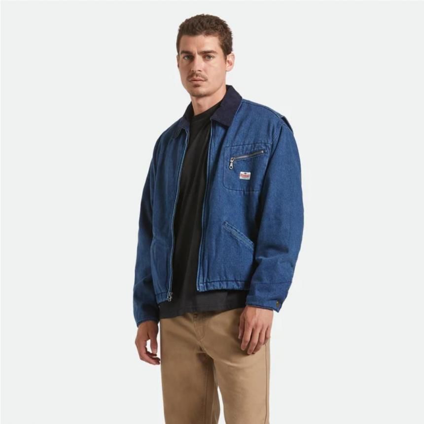 BRIXTON GARAGE JACKET | デニムジャケット - HORRIBLE'S PROJECT