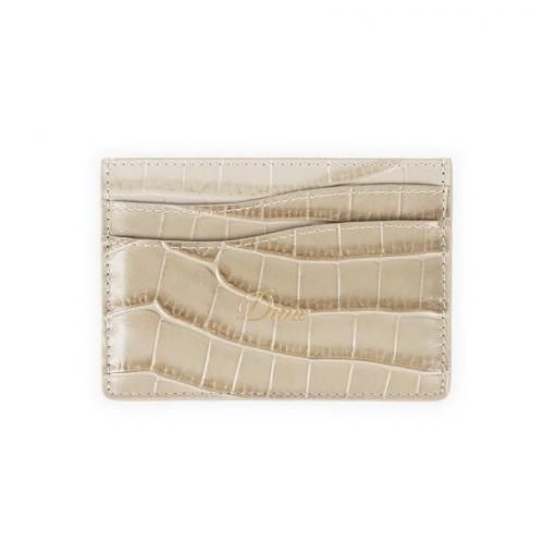 Dime Croc Cardholder / Tan ( ɥ)