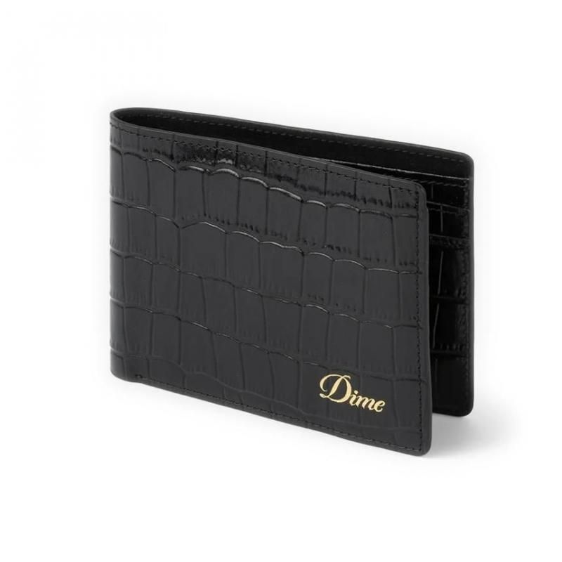 Dime 財布 Dime Cursive Zip Wallet | ブラック財布 - HORRIBLE'S PROJECT