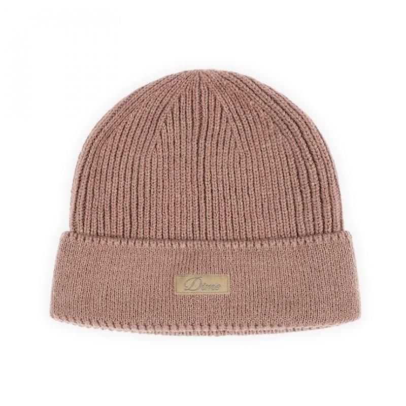 Dime Cursive Rib Beanie | Camel - HORRIBLE'S PROJECT｜HORRIBLE'S