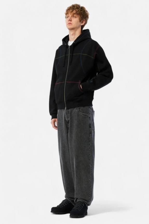 Dime Court Zip Hoodie | ブラック - HORRIBLE'S PROJECT｜HORRIBLE'S