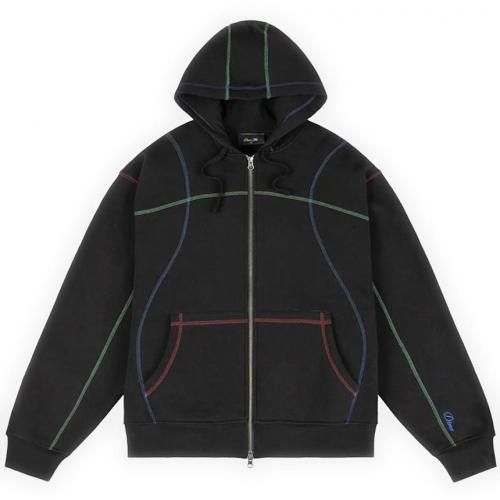 Dime Court Zip Hoodie / Black/Multi ( åץѡ / å)