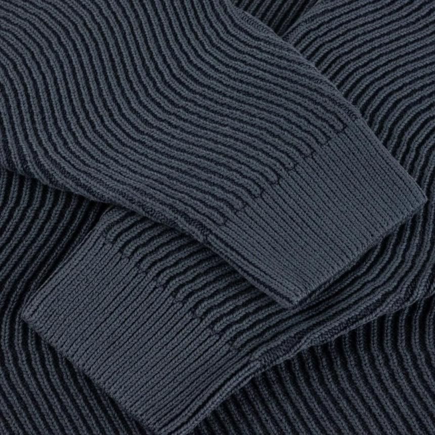 Dime Wave Knit Sweater | Navy - HORRIBLE'S PROJECT｜HORRIBLE'S