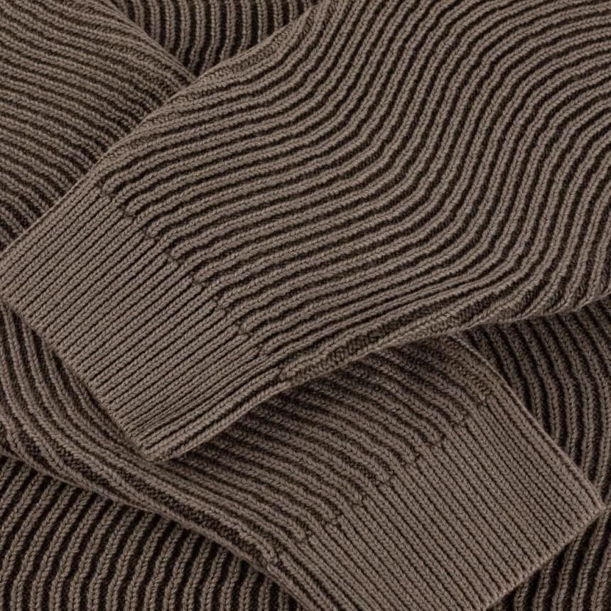 Dime Wave Knit Sweater | Brown - HORRIBLE'S PROJECT｜HORRIBLE'S