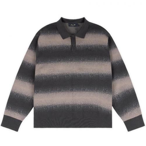 Dime Striped Rugby Knit / Charcoal Multi (  /˥å)
