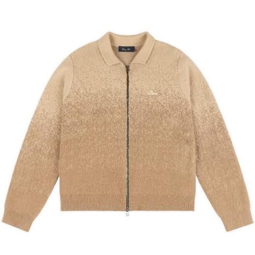 Dime Mohair Double Zip Knit / Camel (  إ䥸åץ/˥å)
