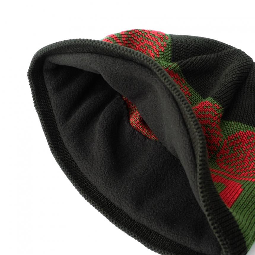 HELLRAZOR ビーニー | ブラック・グリーン - HORRIBLE'S PROJECT